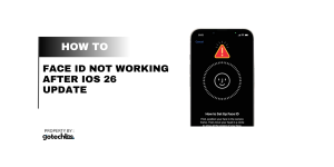 Face ID Not Working After iOS 26 Update