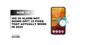 iOS 26 Alarm Not Going Off? 15 Fixes That Actually Work in 2025
