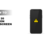 iOS 26 Stuck on Black Screen